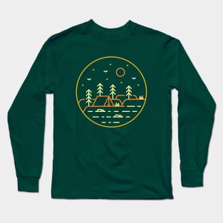 Camping Addict 3 Long Sleeve T-Shirt